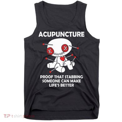 Voodoo Doll Goth Emo Acupuncture Tank Top