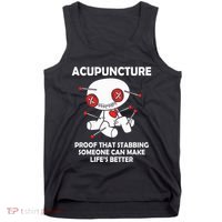 Voodoo Doll Goth Emo Acupuncture Tank Top thumb 0