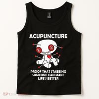 Voodoo Doll Goth Emo Acupuncture Tank Top thumb 2