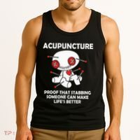Voodoo Doll Goth Emo Acupuncture Tank Top thumb 3