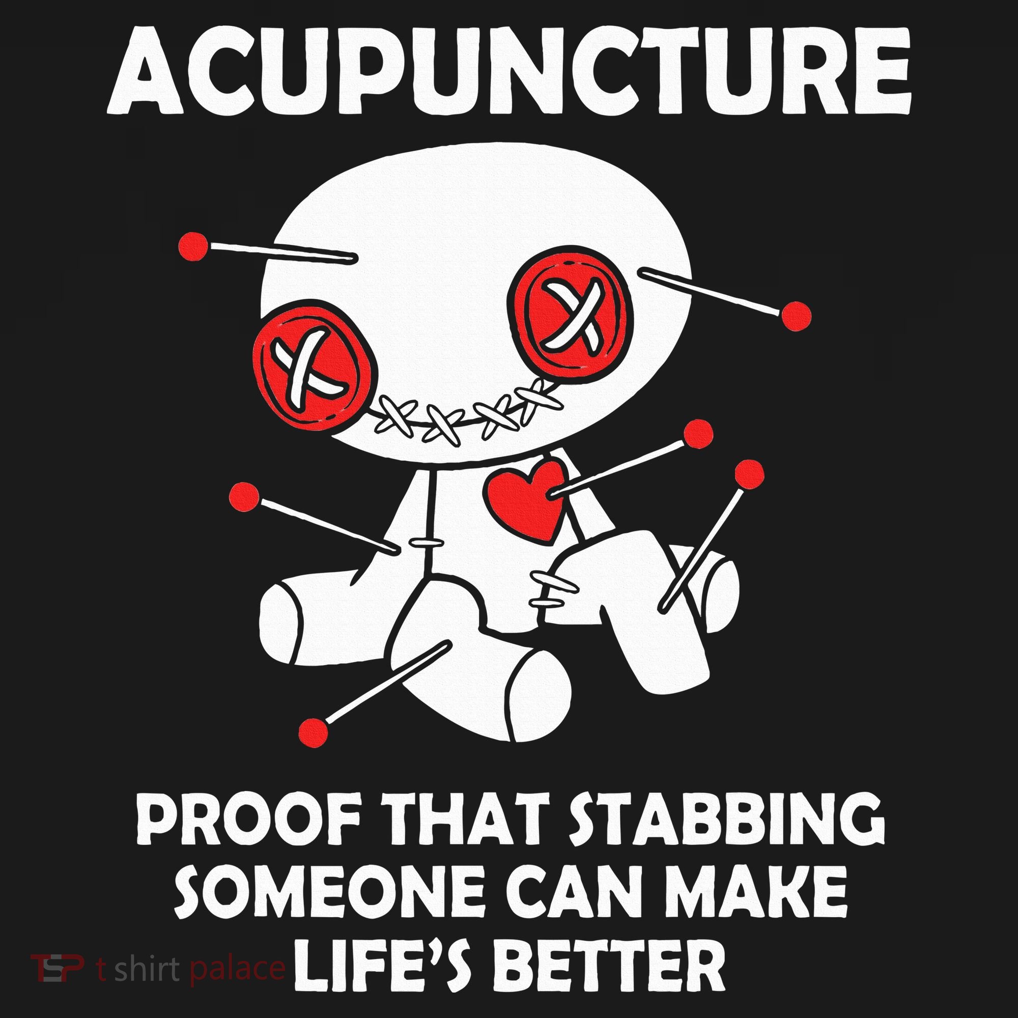 Voodoo Doll Goth Emo Acupuncture Visor