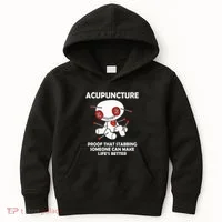 Voodoo Doll Goth Emo Acupuncture Kids Hoodie thumb 0