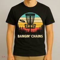 Vintage Disc Golf Basket Tree Funny Stupid Tree Frisbee T-Shirt thumb 3