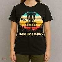 Vintage Disc Golf Basket Tree Funny Stupid Tree Frisbee T-Shirt thumb 4