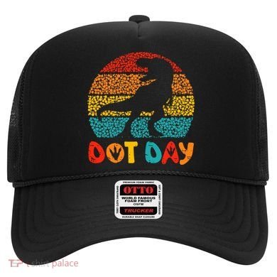 Vintage Dinosaur Happy Dot Day Hat
