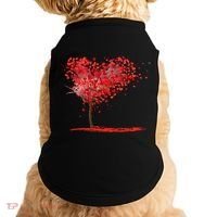 Valentines Day Heart Shaped Tree Doggie Tank thumb 0