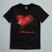 Valentines Day Heart Shaped Tree T-Shirt thumb 5