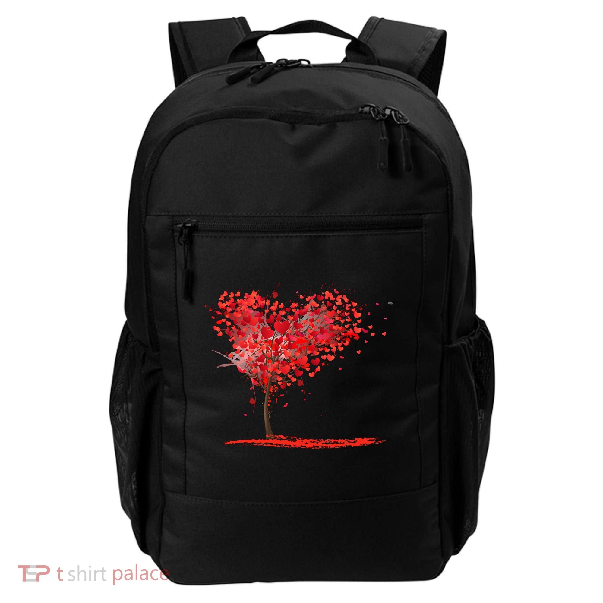 Valentines Day Heart Shaped Tree Backpack