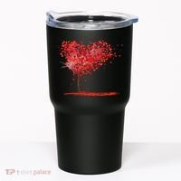 Valentines Day Heart Shaped Tree Tumbler thumb 0