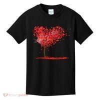 Valentines Day Heart Shaped Tree Kids T-Shirt thumb 0
