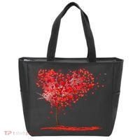 Valentines Day Heart Shaped Tree Tote Bag thumb 0