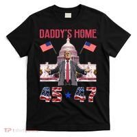 Vintage Daddys Home Trump 4547 Inauguration Day 2025 T-Shirt thumb 0