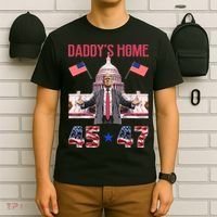 Vintage Daddys Home Trump 4547 Inauguration Day 2025 T-Shirt thumb 6