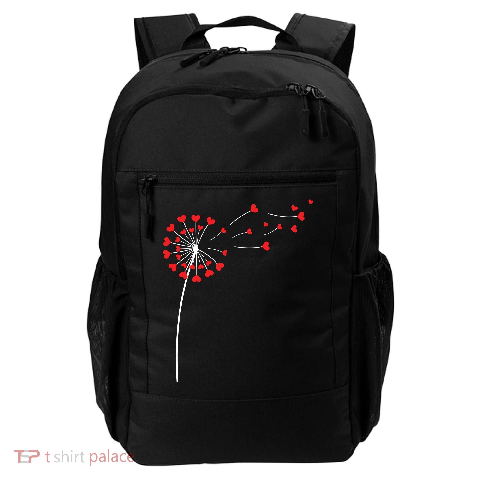 Valentines Day Heart Dandelion Cute Backpack
