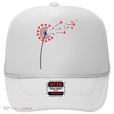 Valentines Day Heart Dandelion Cute Hat