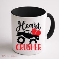 Valentine's Day, Heart Crusher Coffee Mug thumb 1
