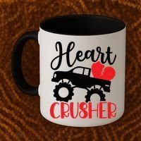 Valentine's Day, Heart Crusher Coffee Mug thumb 2