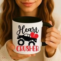 Valentine's Day, Heart Crusher Coffee Mug thumb 3