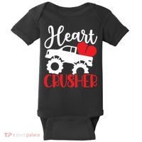 Valentine's Day, Heart Crusher Baby Bodysuit thumb 0