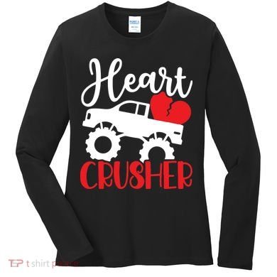Valentine's Day, Heart Crusher Women's Long Sleeve Shirt