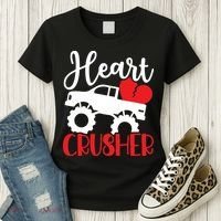 Valentine's Day, Heart Crusher Women's T-Shirt thumb 3