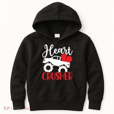Valentine's Day, Heart Crusher Kids Hoodie