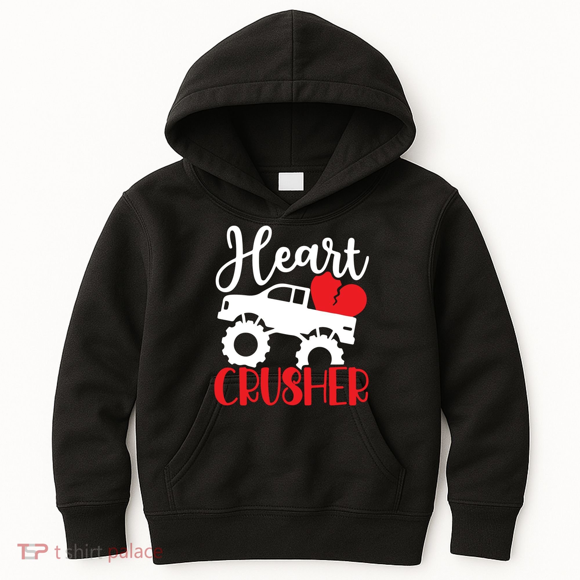 Valentine's Day, Heart Crusher Kids Hoodie