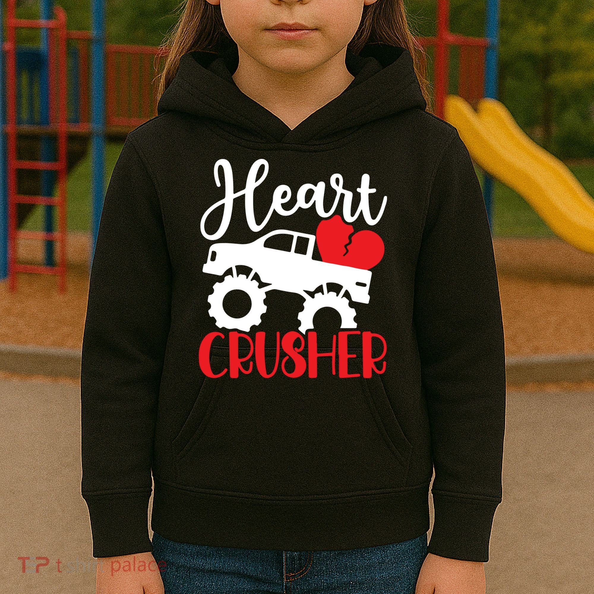 Valentine's Day, Heart Crusher Kids Hoodie
