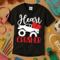 Valentine's Day, Heart Crusher Kids T-Shirt thumb 3
