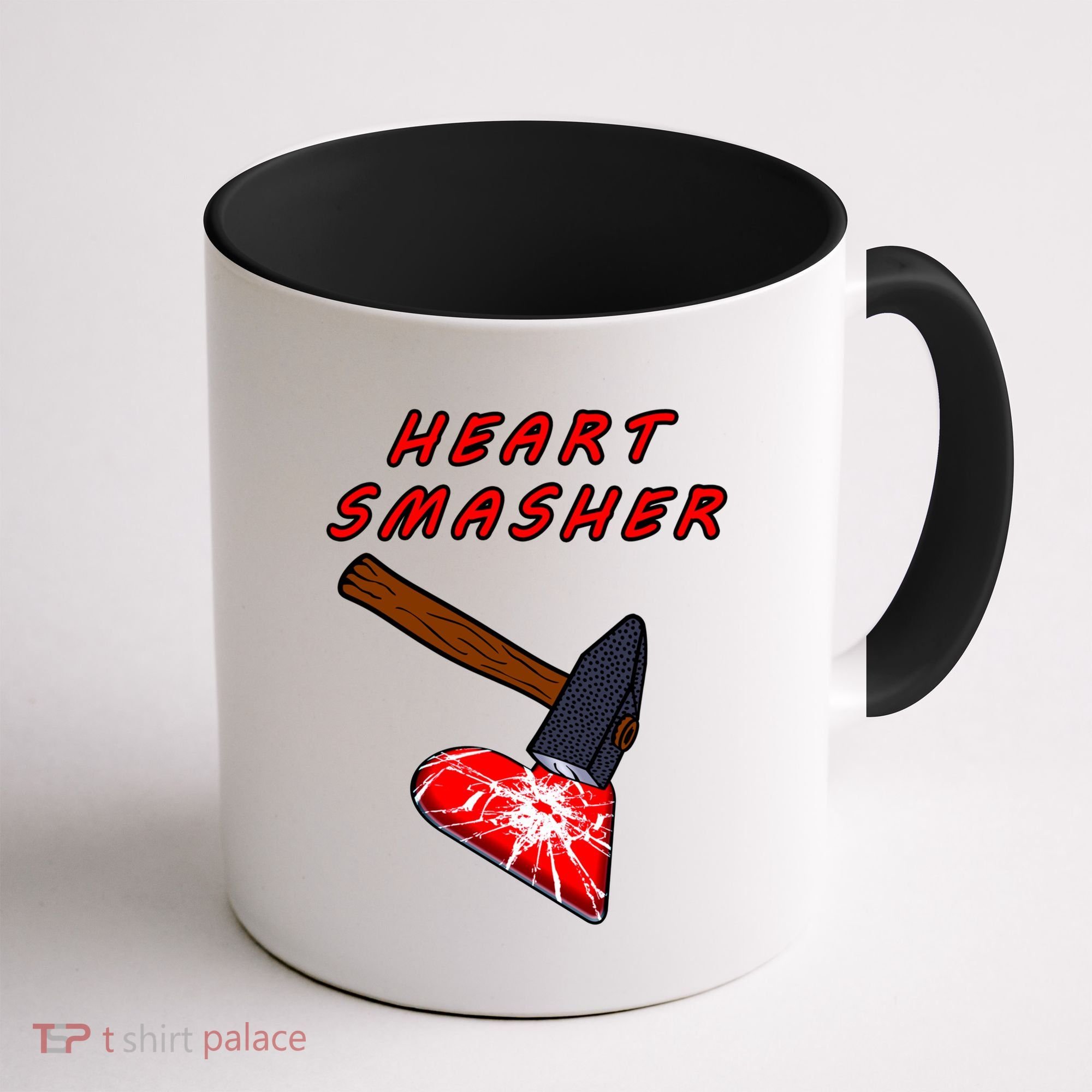 Valentines Day Heart Smasher Crusher Love Partner Gift Idea Gift Coffee Mug