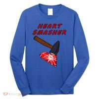 Valentines Day Heart Smasher Crusher Love Partner Gift Idea Gift Long Sleeve Shirt thumb 0