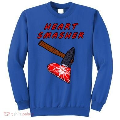 Valentines Day Heart Smasher Crusher Love Partner Gift Idea Gift Sweatshirt