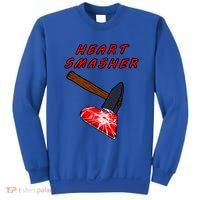 Valentines Day Heart Smasher Crusher Love Partner Gift Idea Gift Sweatshirt thumb 0