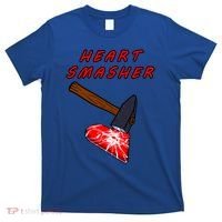 Valentines Day Heart Smasher Crusher Love Partner Gift Idea Gift T-Shirt thumb 0