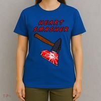 Valentines Day Heart Smasher Crusher Love Partner Gift Idea Gift T-Shirt thumb 4