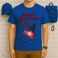 Valentines Day Heart Smasher Crusher Love Partner Gift Idea Gift T-Shirt thumb 6