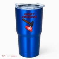 Valentines Day Heart Smasher Crusher Love Partner Gift Idea Gift Tumbler thumb 0