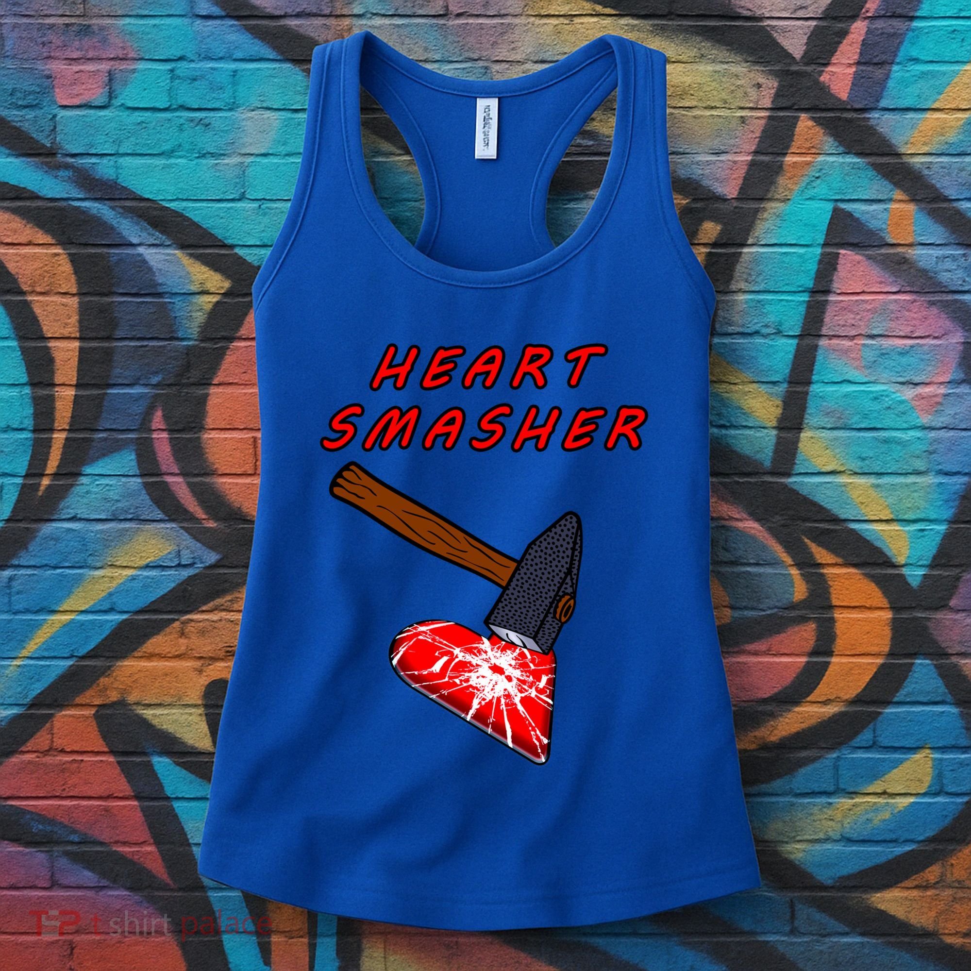Valentines Day Heart Smasher Crusher Love Partner Gift Idea Gift Women's Tank Top