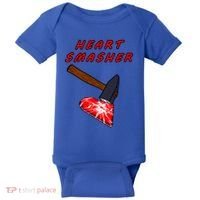 Valentines Day Heart Smasher Crusher Love Partner Gift Idea Gift Baby Bodysuit thumb 0