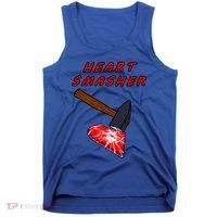 Valentines Day Heart Smasher Crusher Love Partner Gift Idea Gift Tank Top thumb 0