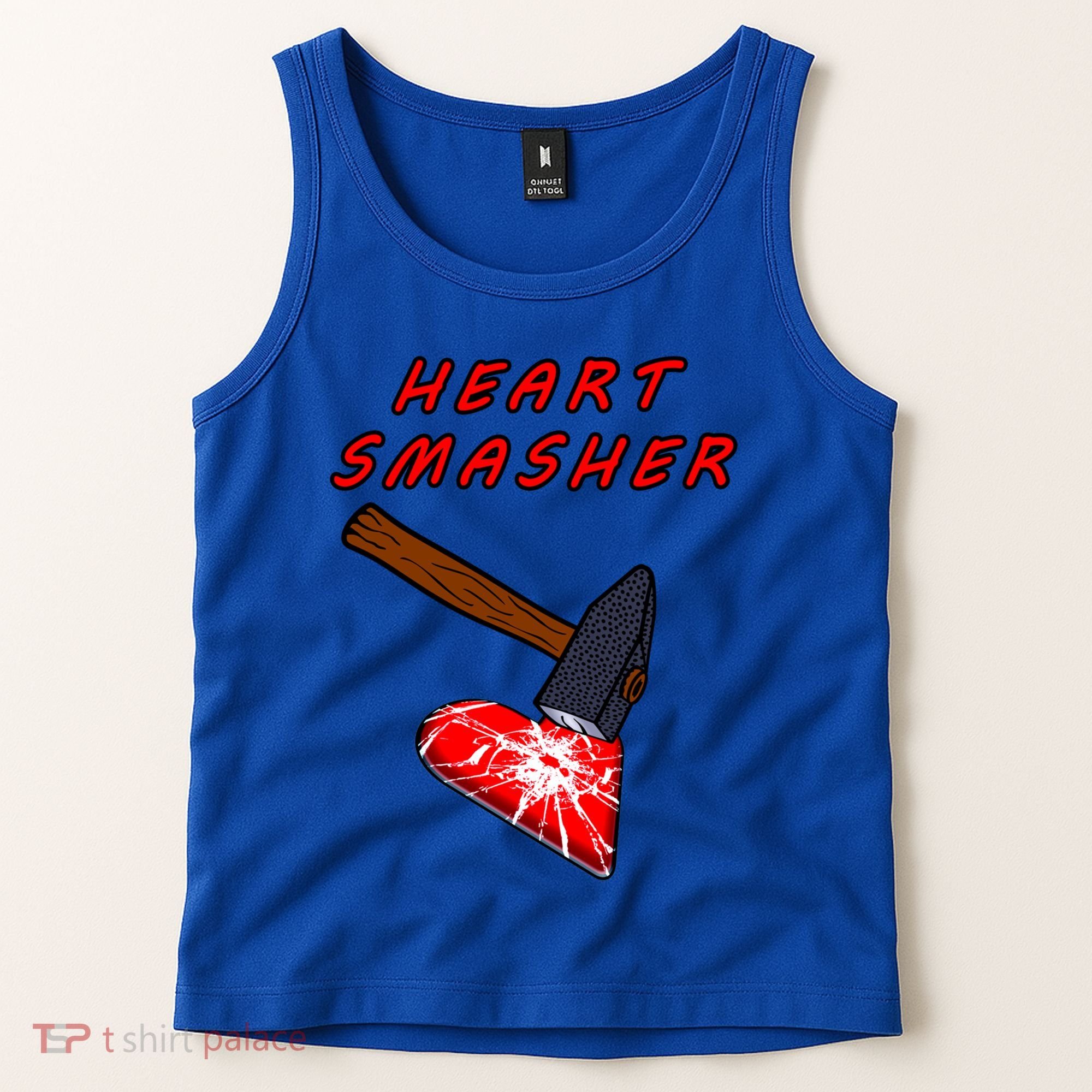 Valentines Day Heart Smasher Crusher Love Partner Gift Idea Gift Tank Top