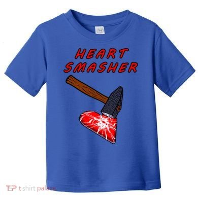 Valentines Day Heart Smasher Crusher Love Partner Gift Idea Gift Toddler T-Shirt
