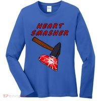 Valentines Day Heart Smasher Crusher Love Partner Gift Idea Gift Women's Long Sleeve Shirt thumb 0
