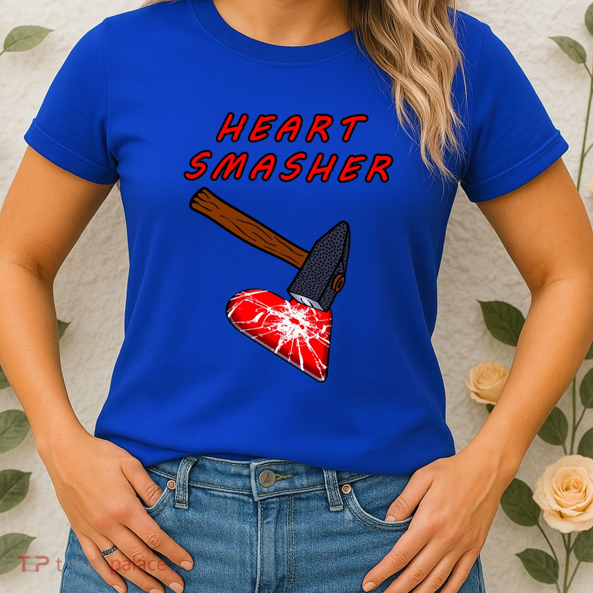 Valentines Day Heart Smasher Crusher Love Partner Gift Idea Gift Women's T-Shirt