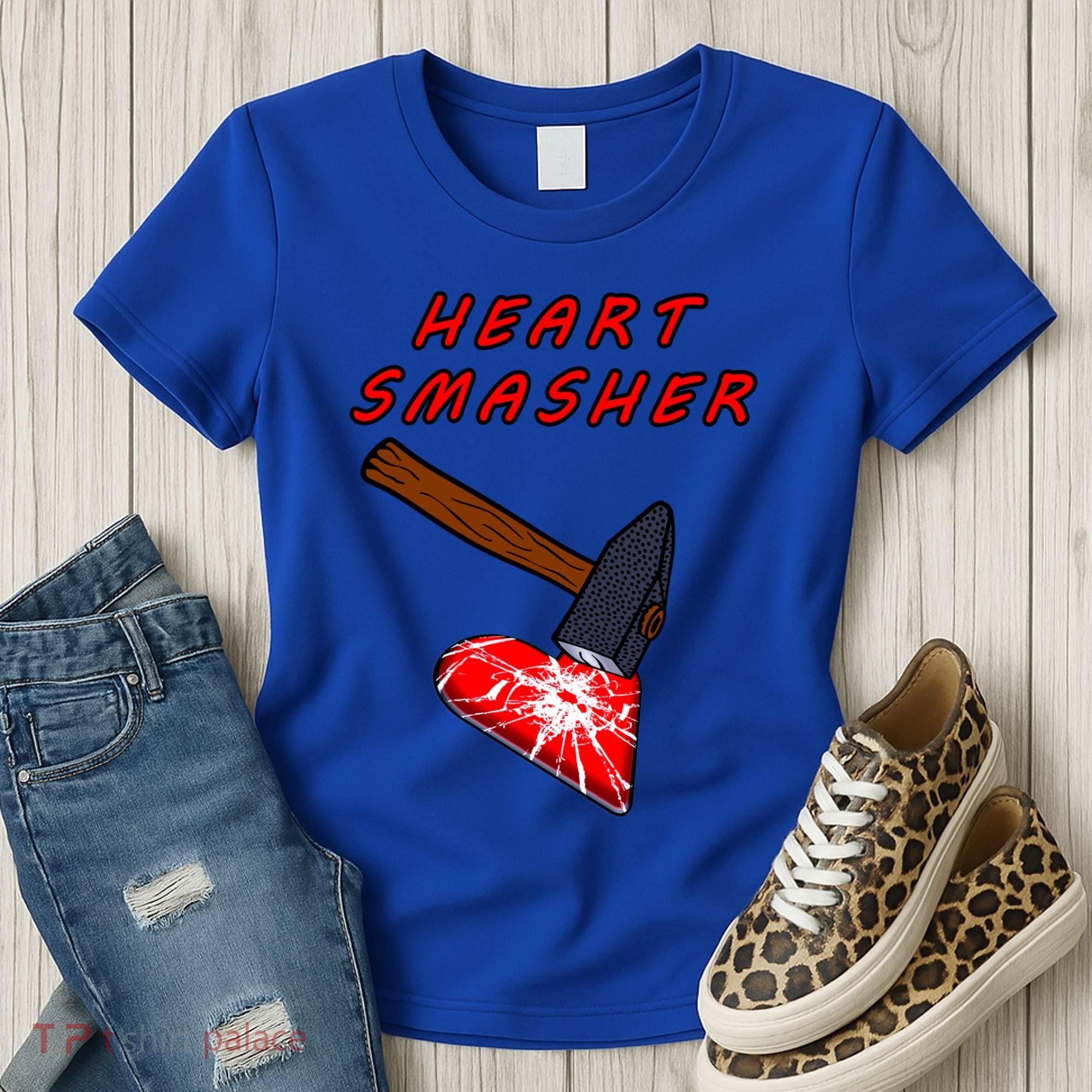 Valentines Day Heart Smasher Crusher Love Partner Gift Idea Gift Women's T-Shirt