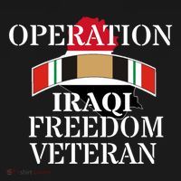 Veterans Day Iraq War Service Ribbon Iraq War Veteran Cool Gift PosiCharge Competitor Tank thumb 2