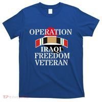 Veterans Day Iraq War Service Ribbon Iraq War Veteran Cool Gift T-Shirt thumb 0