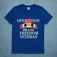 Veterans Day Iraq War Service Ribbon Iraq War Veteran Cool Gift T-Shirt thumb 5