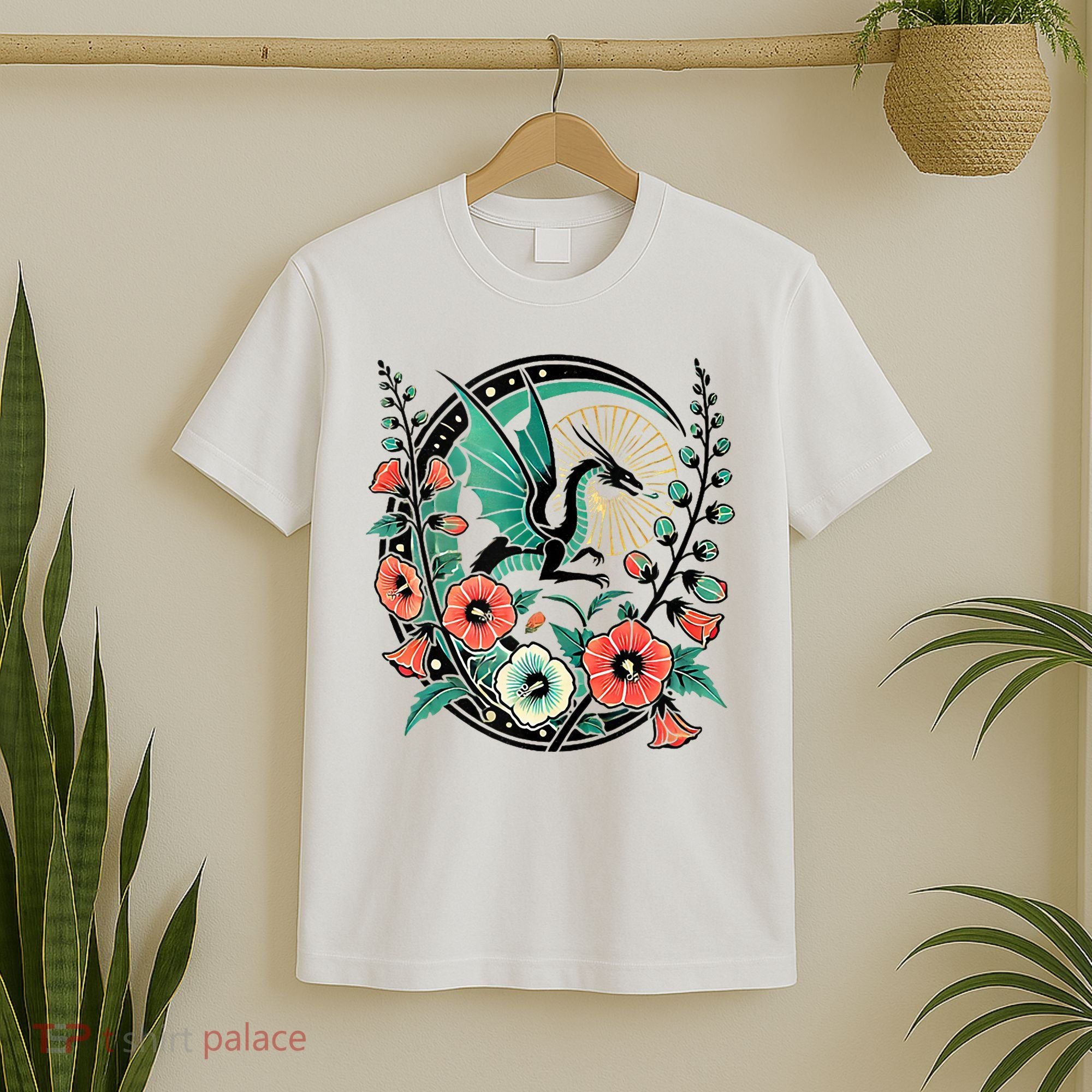 Vintage Dragon Illustration Dragon Lovers T-Shirt