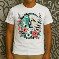 Vintage Dragon Illustration Dragon Lovers T-Shirt thumb 3